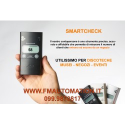 Contapersone Elettronico SMARTCHECK Standalone KIT CSR Bidirezionale