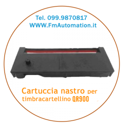 Cartuccia nastro per timbracartellino QR 900