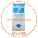 KEY-CARD per programmazione timbracartellino MAX 1500