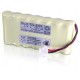 Pacco batterie con connettore per seiko QR-350, QR-375, QR-395, QR-6550 e QR-6560