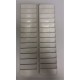 CASELLARI PORTABADGE 12 posti in ABS con scatola