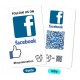 Facebook card nfc  Generatore di follower sui social media Ottieni follower per facebook Carte NFC digitali