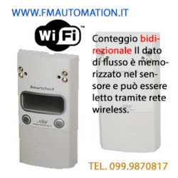 Contapersone Elettronico SMARTCHECK Standalone KIT CWR Bidirezionale wireless