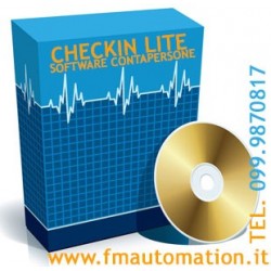 Software Statistico Contapersone CHECKIN LITE versione semplificata